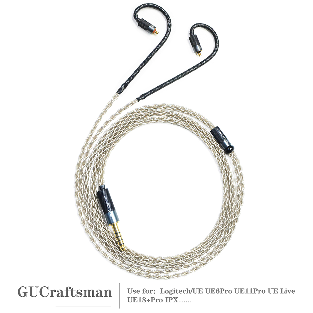 In Ear Monitor Iem - 6N เดี่ยวคริสตัลเงิน IPX IEM สําหรับ UE