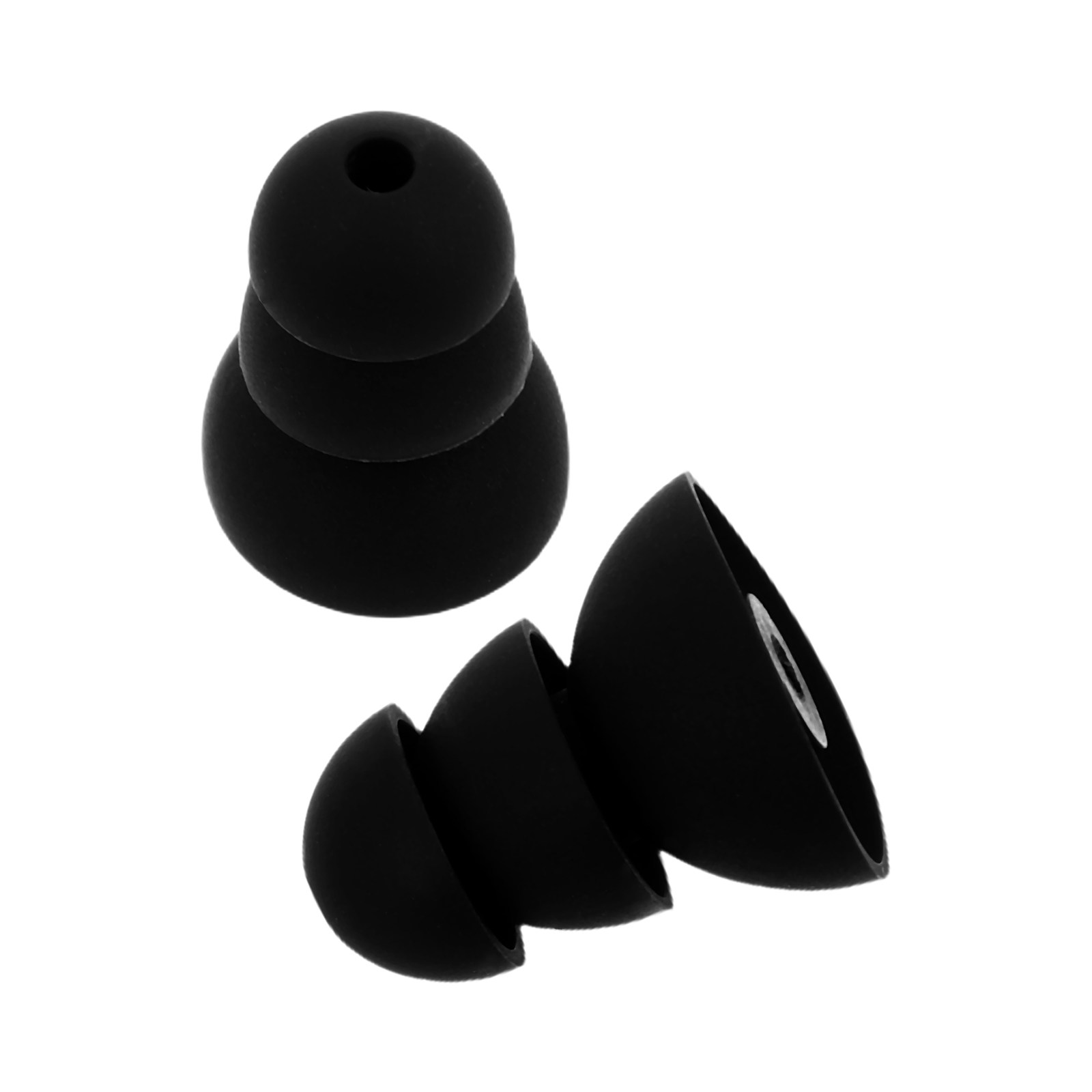 Silicone Ear Tip Replacement - จุกหูฟังซิลิโคนนุ่มสำหรับเปลี่ยน 2 ชิ้น สำหรับฮาโลวีน คริสต์มาส ปีใหม่