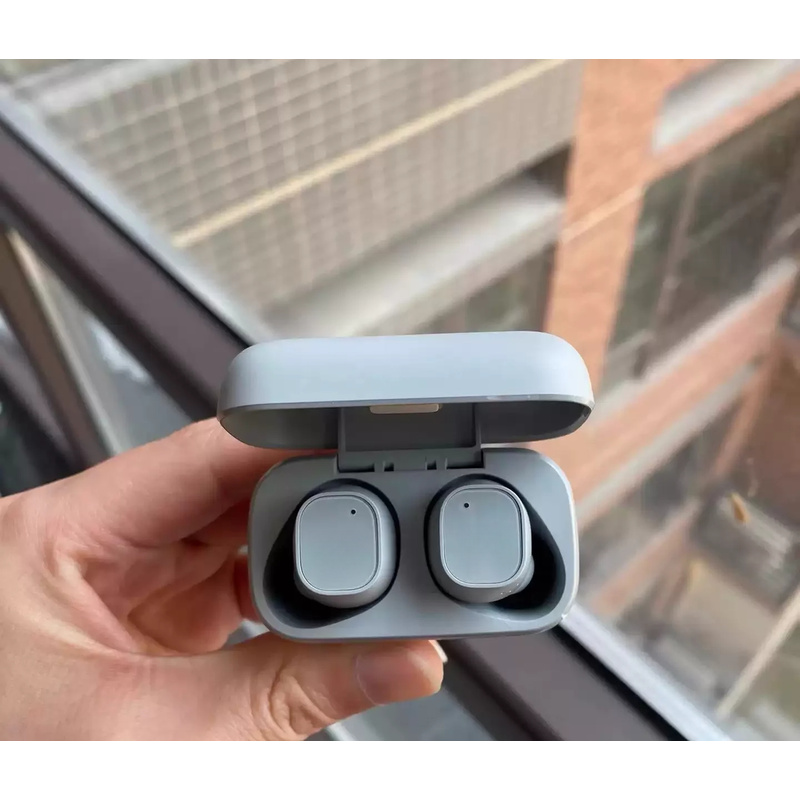 Earbuds Charging Case - เหมาะสำหรับหูฟัง Sennheiser CX500BT สีเทา TWS ใช้แทนหูฟังซ้าย-ขวาและเคสชาร์จสำหรับชิ้นส่วนที่หายไป