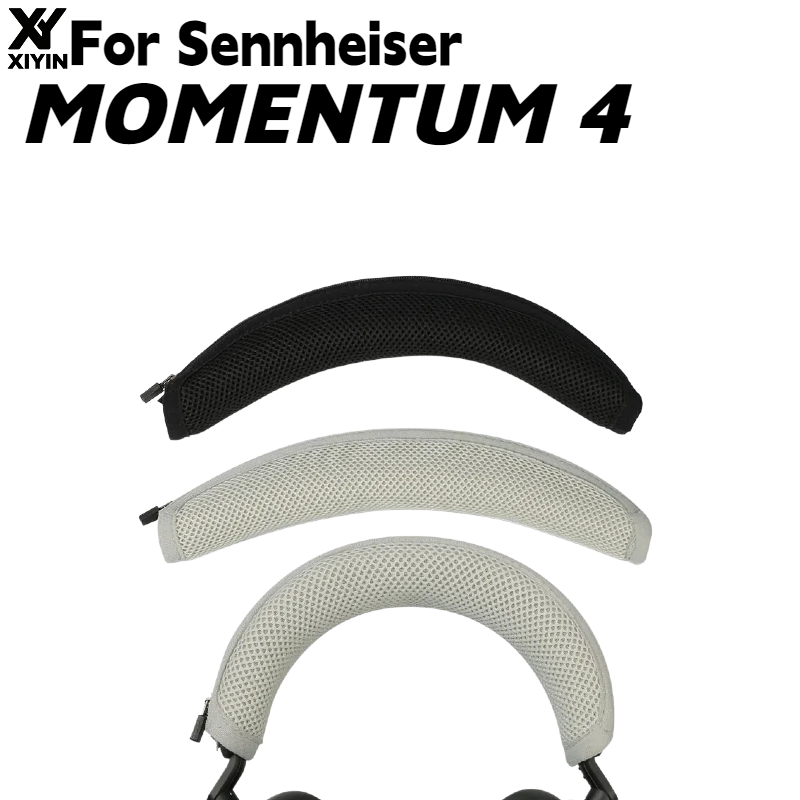 Sennheiser Headphone Momentum 4 - ปลอกป้องกันสายคาดศีรษะแบบซิปที่สวมใส่สบาย สำหรับหูฟัง Sennheiser MOMENTUM 4 อะไหล่ซ่อม