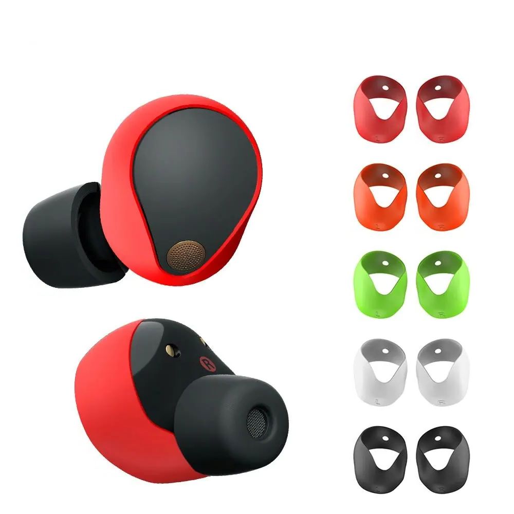 Sony Headphone Wf-1000Xm5 - 5 คู่ฝาครอบหูฟังซิลิโคนฝาครอบป้องกันสำหรับโซนี่ WF-1000XM5 ฝาครอบกันฝุ่น