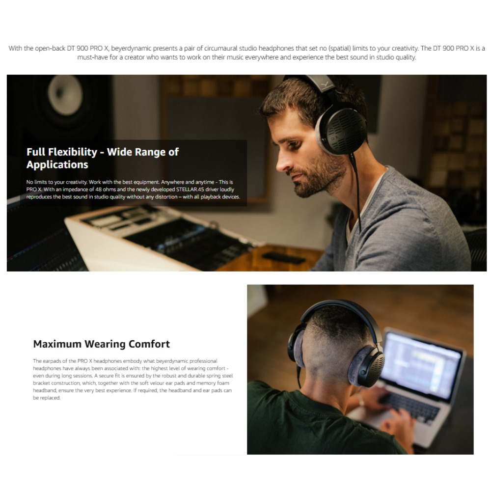 หูฟัง Beyerdynamic DT 900 PRO  - Audiophile Headphone Wired บทวิจารณ์และราคา