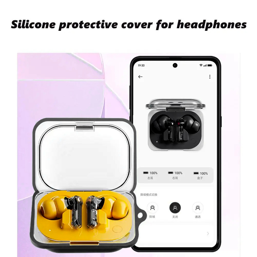 เคสซิลิโคนสำหรับหูฟัง ป้องกันก - Earbuds Charging Case บทวิจารณ์และราคา