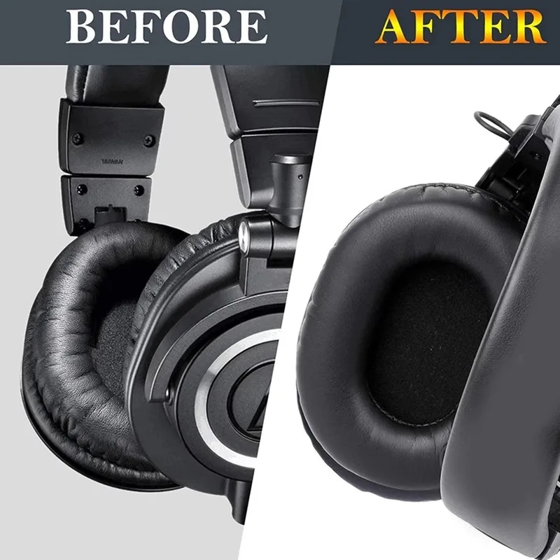 แผ่นรองหูฟังสำหรับเปลี่ยน M50X - Audio Technica Headphone Ath-M20X บทวิจารณ์และราคา