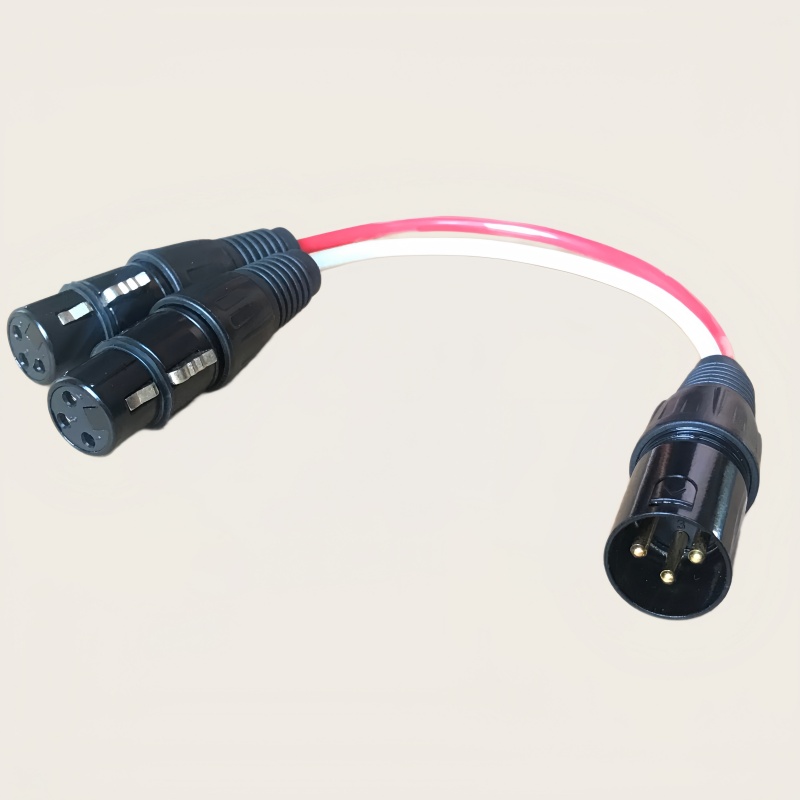 ตัวแยกสัญญาณเสียง XLR แบบ Y (4 - Audio Splitter Y บทวิจารณ์และราคา