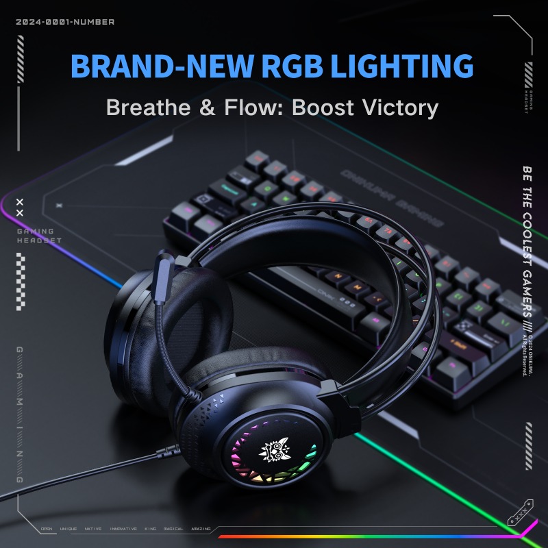 หูฟังเกมมิ่งแบบมีสาย ONIKUMA X - Gaming Headset Rgb บทวิจารณ์และราคา
