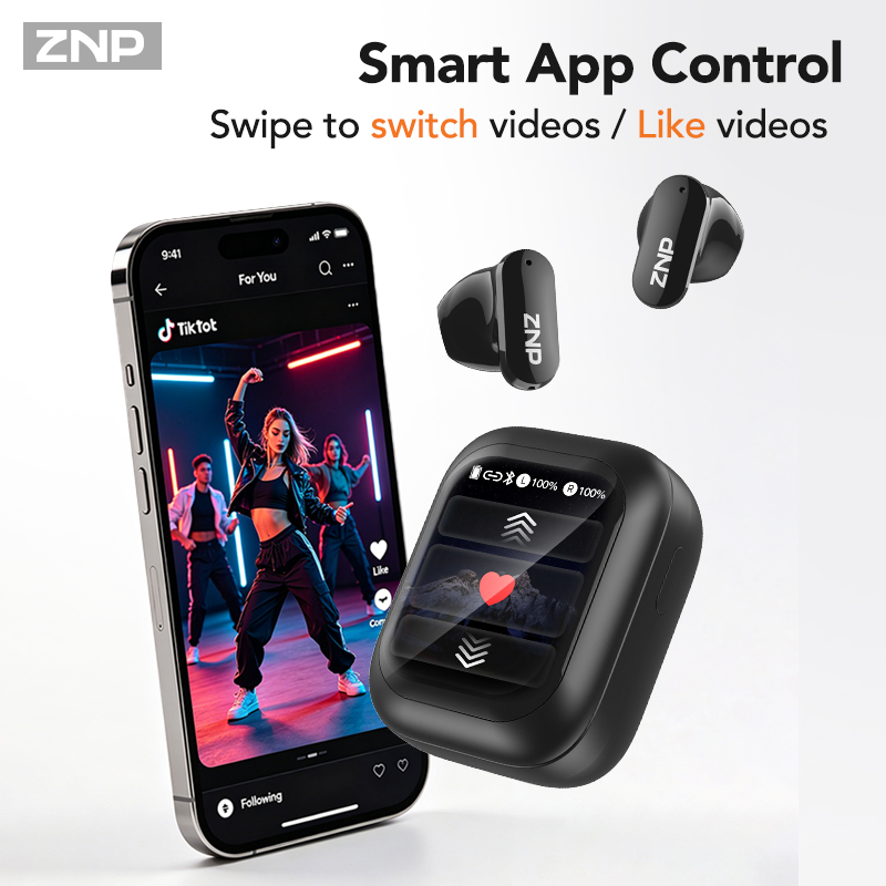 หูฟังไร้สาย ZNP N04 TWS พร้อมห - Earbuds Charging Case บทวิจารณ์และราคา