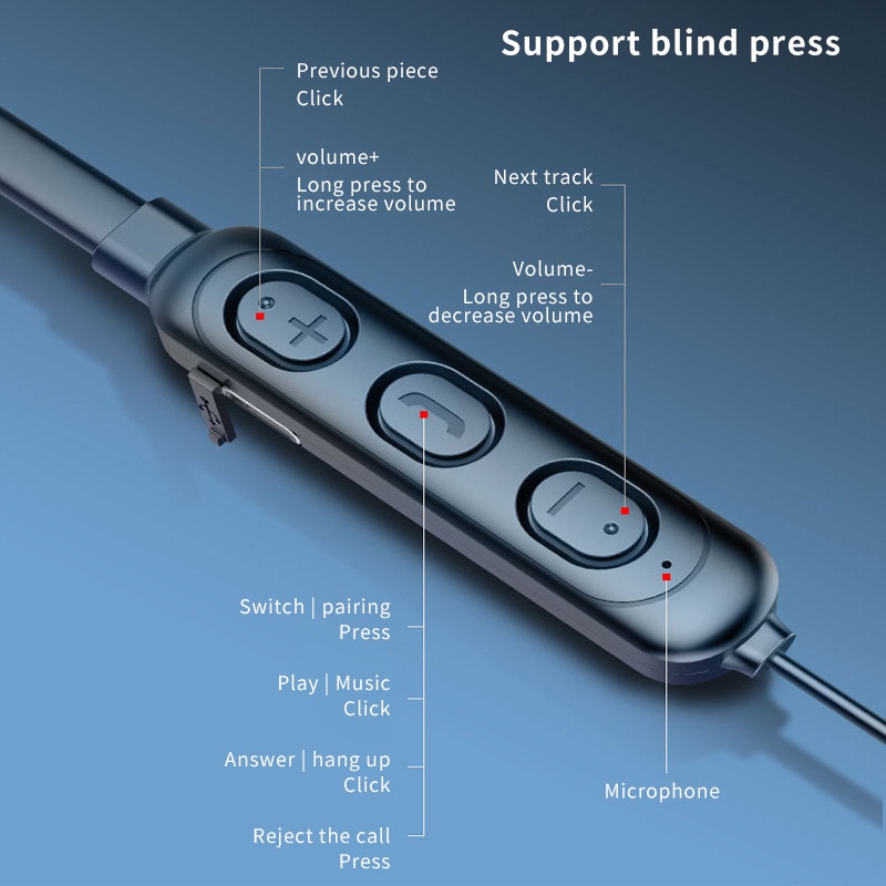 ชุดหูฟังบลูทูธแบบแขวนคอไมโครโฟ - Bluetooth Headset On Ear บทวิจารณ์และราคา