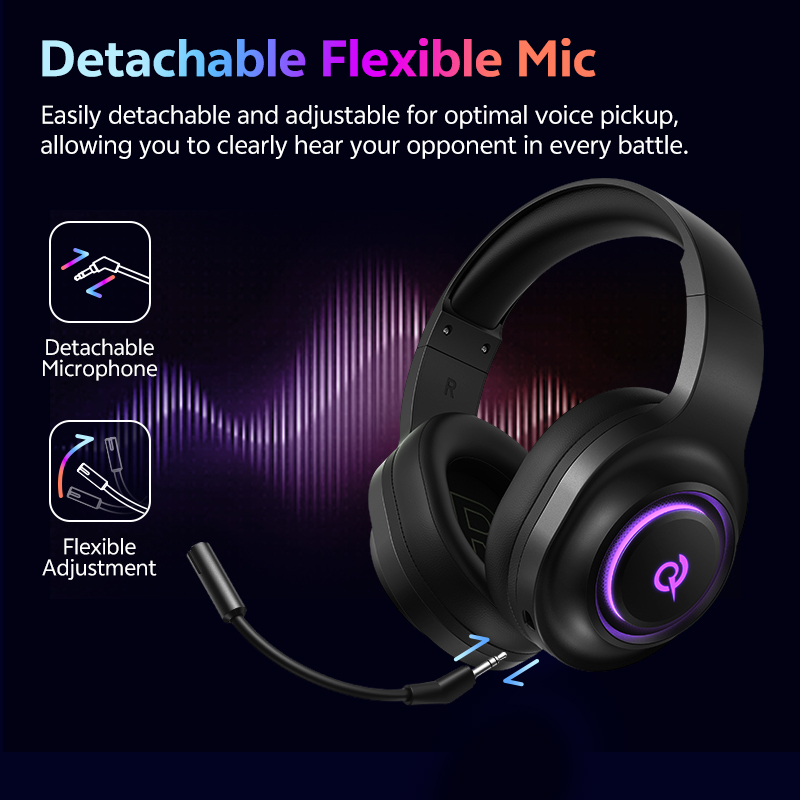หูฟังเกมมิ่ง QCY Heroad V200 พ - Gaming Headset Rgb บทวิจารณ์และราคา