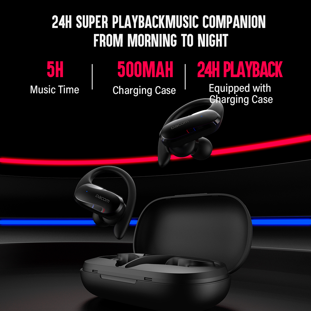 DACOM หูฟัง L19 TWS หูฟังบลูทู - Sports Earphone Hook บทวิจารณ์และราคา