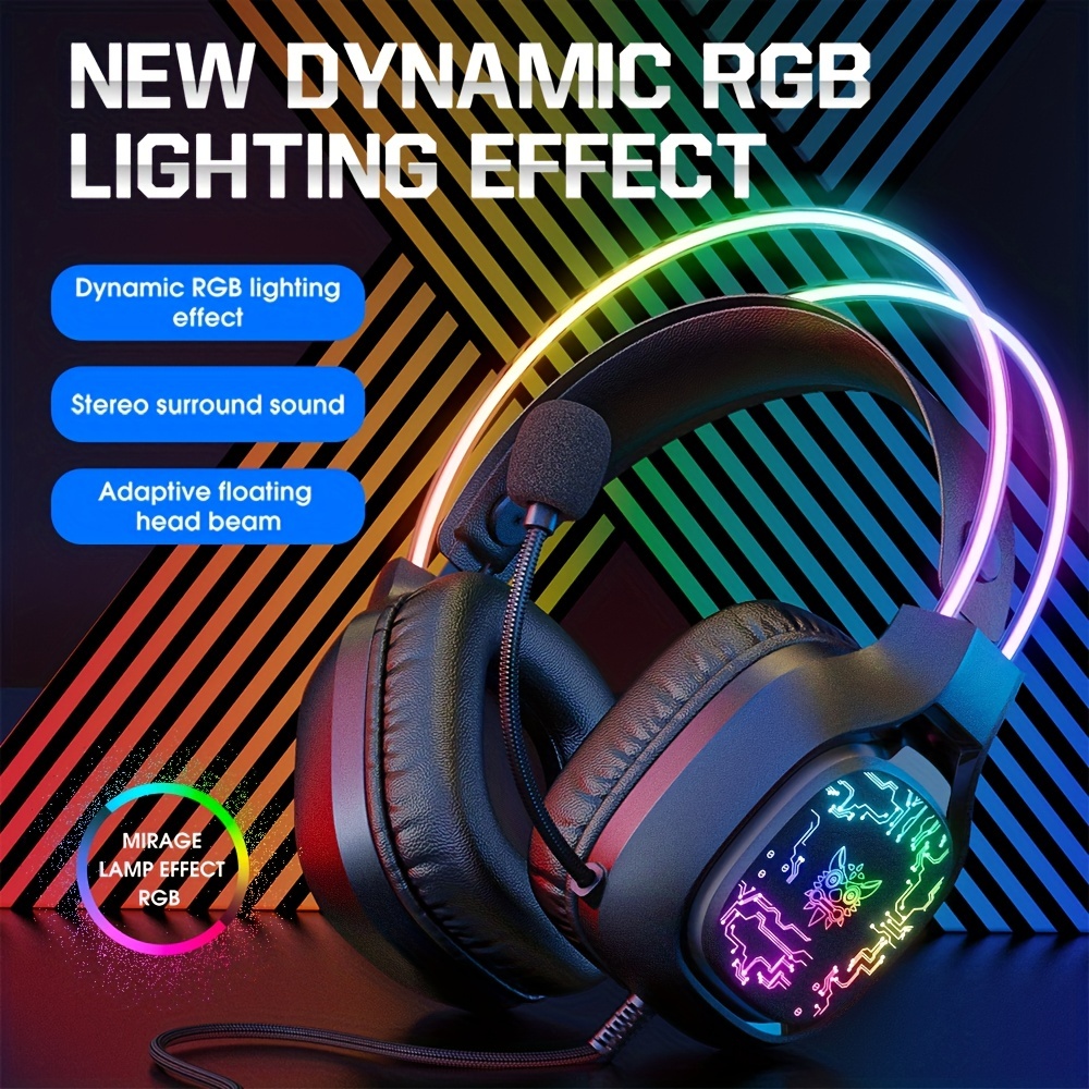 Onikuma หูฟังครอบหูแบบมีสายหูฟ - Gaming Headset Rgb บทวิจารณ์และราคา