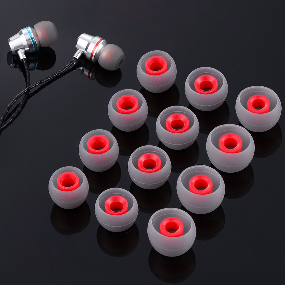 1/60 คู่ ฝาครอบหูฟังซิลิโคนแบบ - Silicone Ear Tip Replacement บทวิจารณ์และราคา
