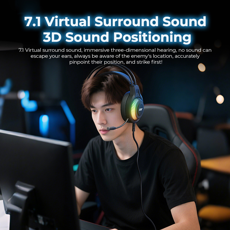 หูฟังแบบมีสาย RGB Cool Lightin - Gaming Headset Rgb บทวิจารณ์และราคา