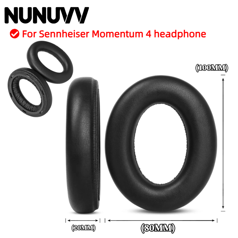แผ่นรองหูฟัง NUNUVV พร้อมตัวล็ - Sennheiser Headphone Momentum 4 บทวิจารณ์และราคา
