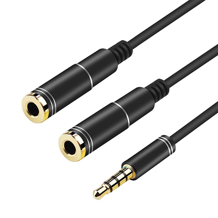 3.5มม.Y Mobile Audio Splitter  - Earphone Splitter Jack บทวิจารณ์และราคา