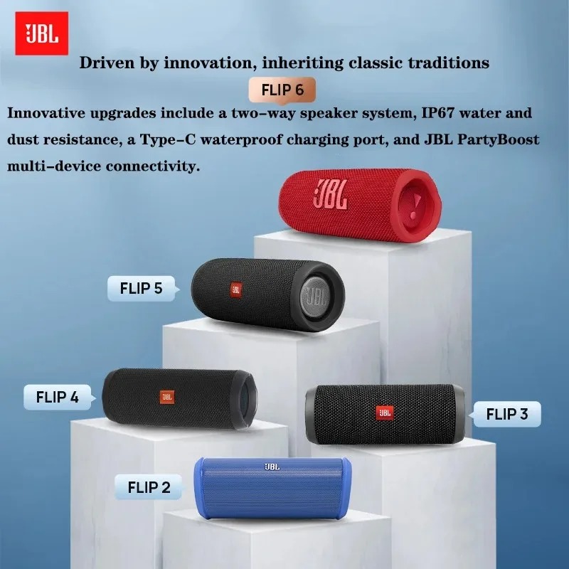 ลำโพงบลูทูธ JBL Flip 6 น้ำหนัก - Jbl Speaker Flip 6 บทวิจารณ์และราคา