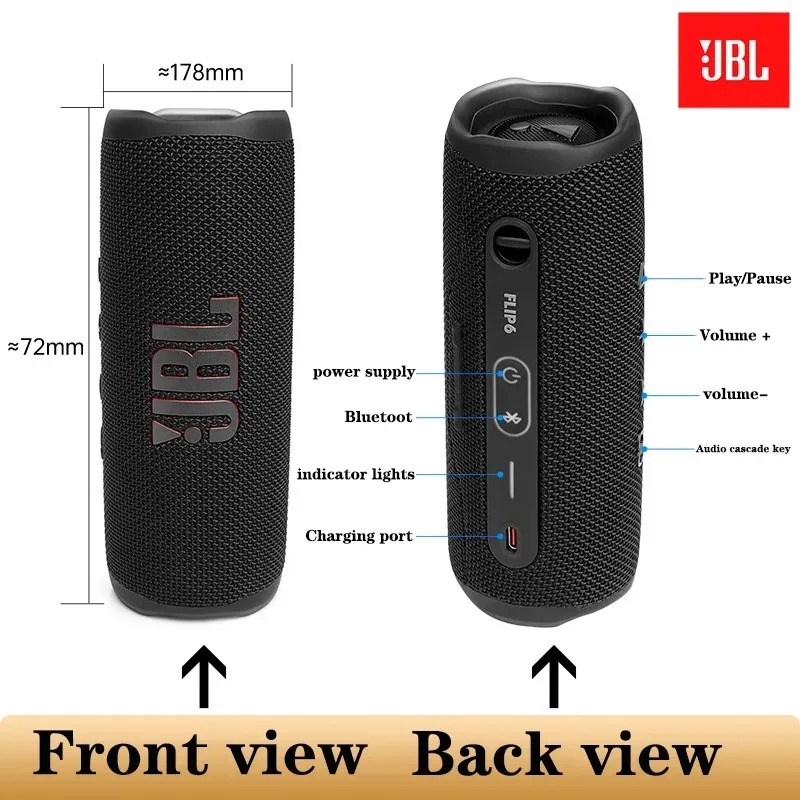 ลำโพงบลูทูธ JBL Flip 6 น้ำหนัก - Jbl Speaker Flip 6 บทวิจารณ์และราคา